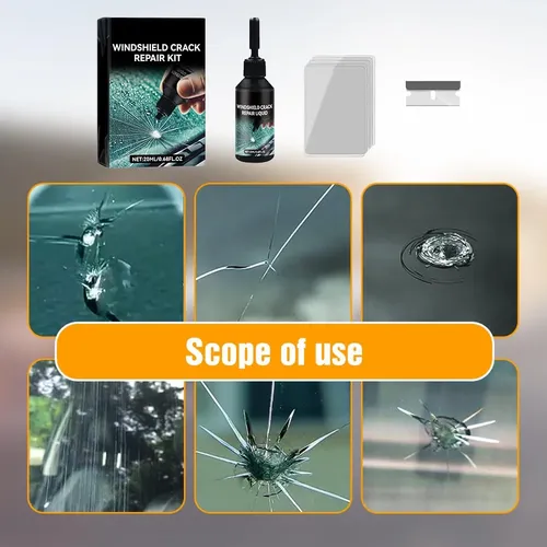 Windshield Crack Repair Kit,2024 New Glass Cracks Gone