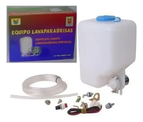 Kit Lava Parabrisas Universal Completo Listo Para Colocar