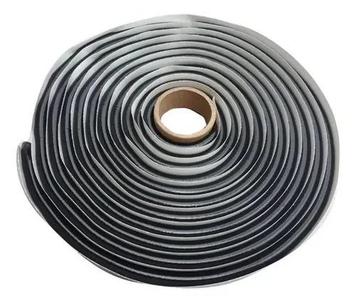 Cinta Selladora De Butilo Akexermu 4m Caucho Negro Negro