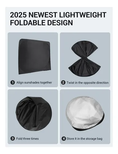Parasol Proadsy Para Parabrisas, Ajuste Kia Kcustom Fit Gt