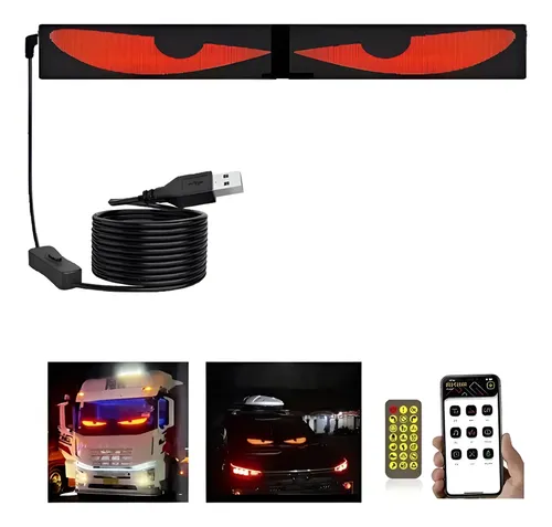 Pantalla Led Flexible For Parabrisas De Camión Y Coche