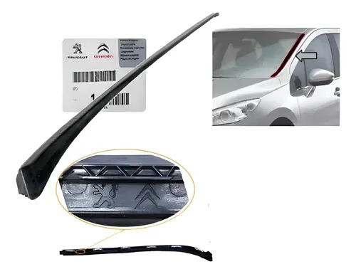 Moldura Lateral De Parabrisas Derecha Peugeot 308 (todos)