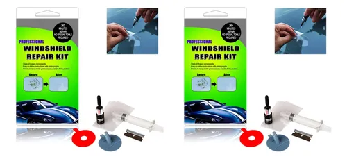 2 Kits De Reparación De Parabrisas Para Reparar Cristales Rotos Para Reparar Automóviles