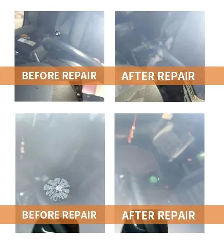 Kit Reparación Parabrisas Auto Profesional Grietas Cristal