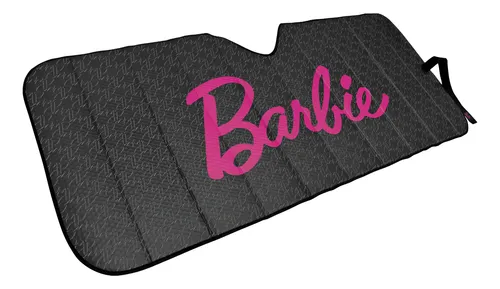 Cortina Parasol Plegable Metalizada Parabrisa Barbie Negro