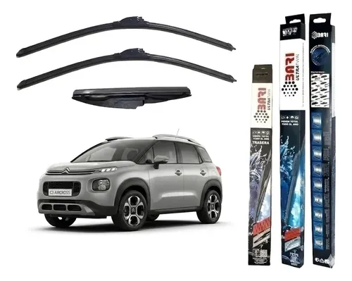 Kit De 3 Escobillas Citroen C3 Aircross 2014 2015 2016 2017