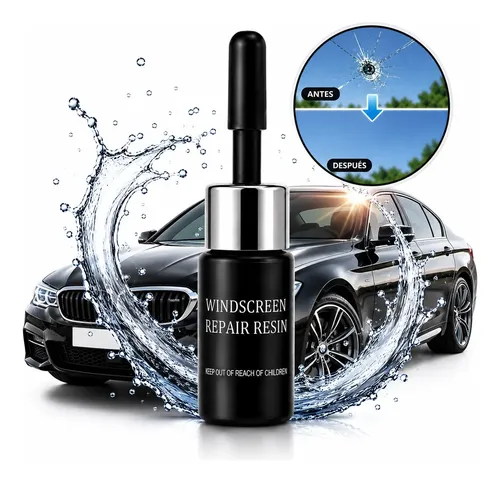 Reparador De Parabrisas Líquido Cristal Auto Pack X4 Amazon