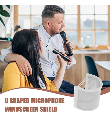 Filtro De Micrófono Para Parabrisas Portátil Con Pop Filter