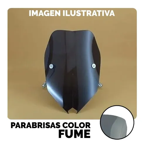 Parabrisas Curtain Universal Yamaha Xj 6 Tonalizado Um