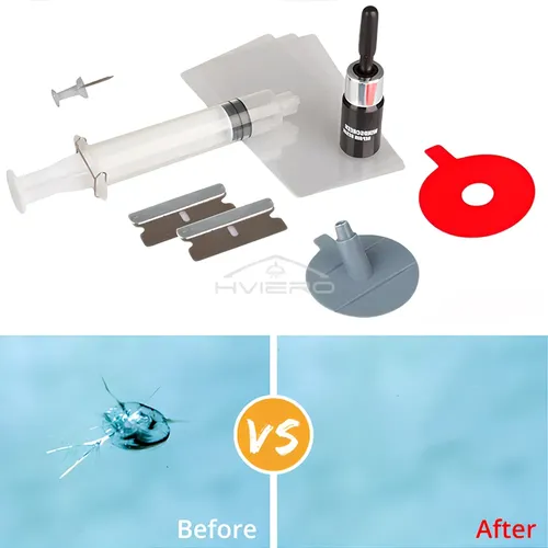 Kit De Resina Para Reparar Parabrisas Con Herramientas Para