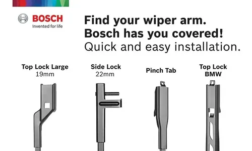 Escobillas Bosch Ap 26/17 Ford Focus 2 2012 2013