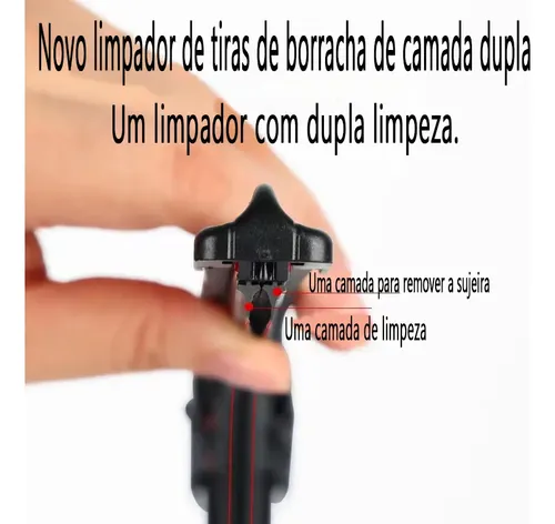 Cañas De Goma Dobles Compatibles Con Fiat Punto 2008a2018