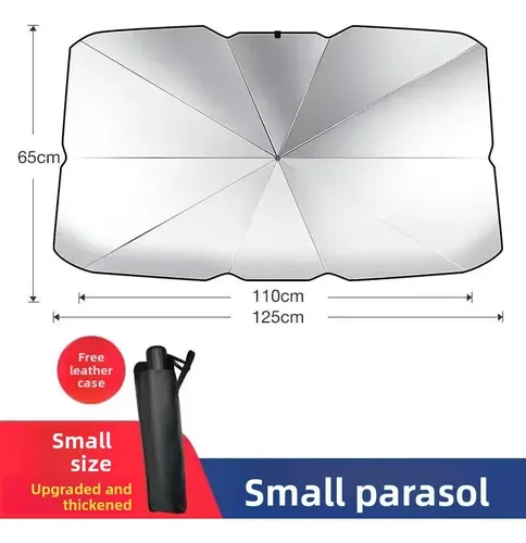 Parasol Para Parabrisas De Coche Con Espejo