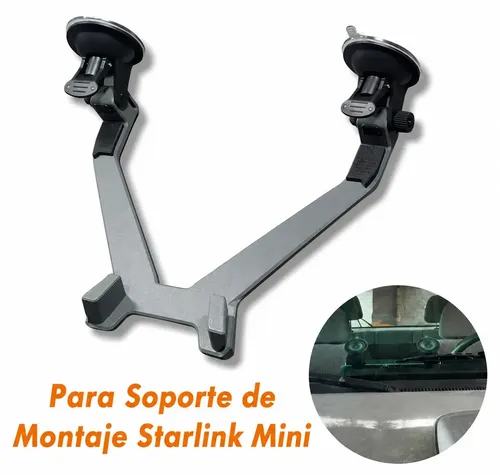 Soporte Con Ventosa Para Parabrisas Compatible Con Starlink Mini