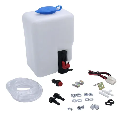 Kit De Depósito De Líquido Limpiaparabrisas Universal De