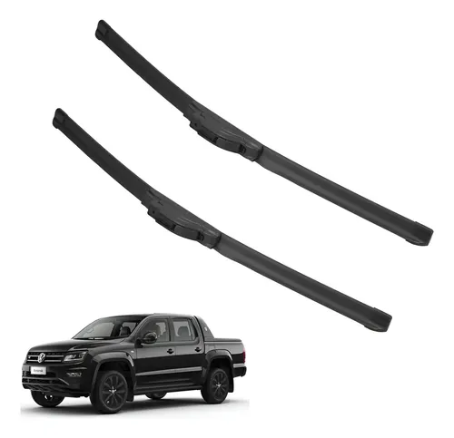 Kit 2 Escobillas Delanteras Flex Goma Vw Amarok Todas