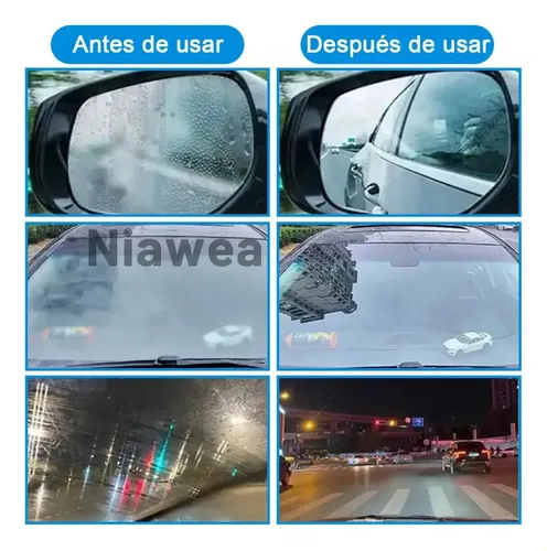 Set 2 Limpiadores Repelentes De Lluvia Para Parabrisas 120ml
