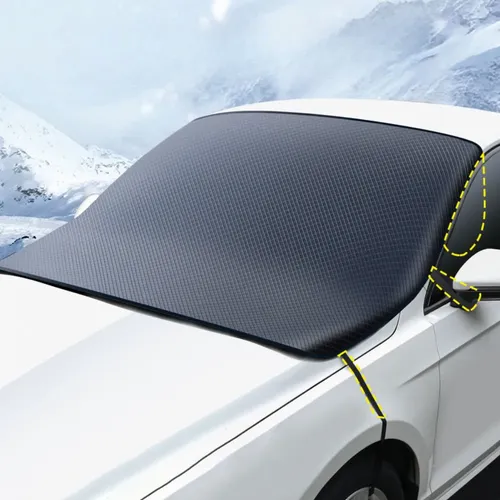 Cubierta Para Parabrisas Con Correas Y Ventosas Estable