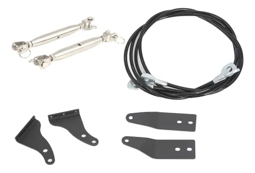 Kit De Montaje De 8 Piezas Para Capó Y Parabrisas Para Tj