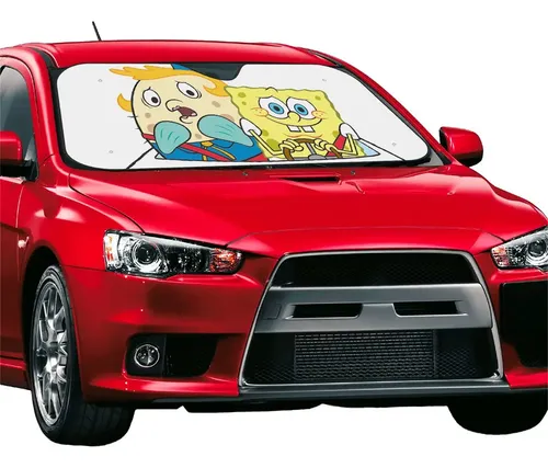 Ne Ne Parasol Para Parabrisas De Coche De Bob Esponja Full