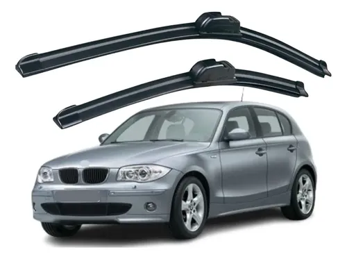 Par Limpiaparabrisas Para Bmw Serie 1 120i 2005 – 2011 Negro