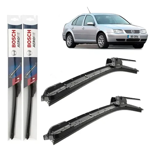 Kit 2 Escobillas Limpiaparabrisas Aerofit Bosch Vw Bora Golf