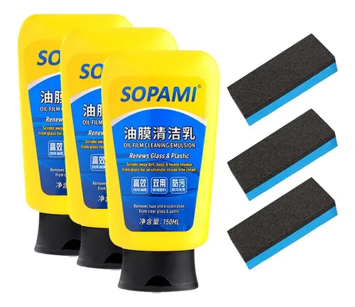 Emulsión Limpiadora Automotriz Sopami, Película Para Parabri