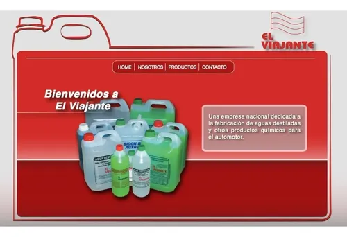 El Viajante Liquido Limpiaparabrisas X 5 Litros X 5 Unid.