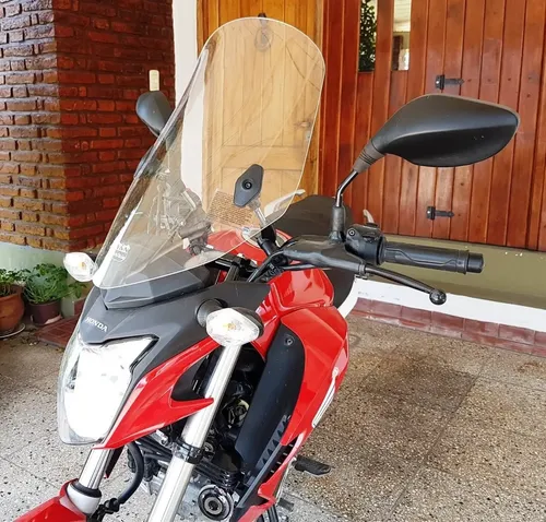 Parabrisas Honda Cb 250 Twister Nuevo Elevado Moto Bullforce