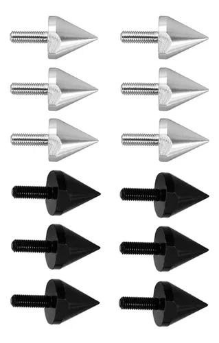 12 Tornillos De Aluminio Para Parabrisas De Motocicleta De 5