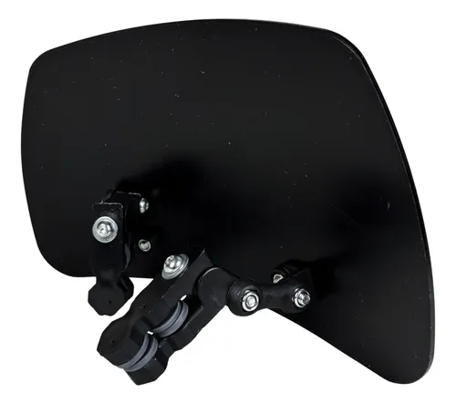 Deflector De Parabrisa Negro Con Soporte Edge Pro Mtc
