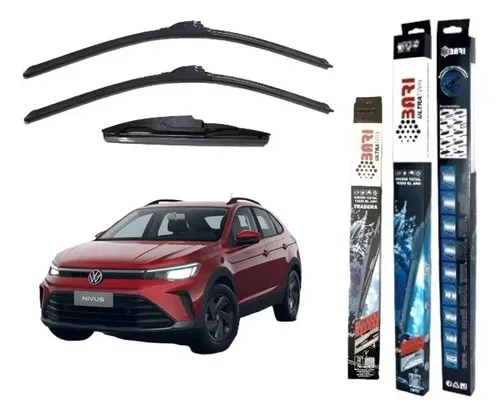 Kit 3 Escobillas Limpiaparabrisas Volkswagen Nivus