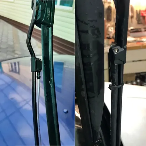 Escobilla Rociadora Para Limpiaparabrisas De Coche, 2 Unidades