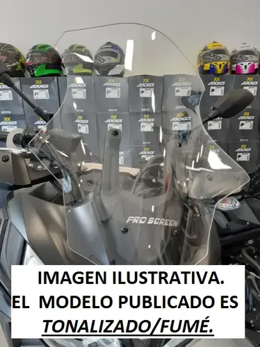 Parabrisas Curtain Yamaha Mt07 Tracer 55cm Tonalizado Dompa
