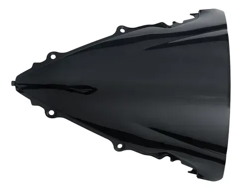 Parabrisas Doble Burbuja Negro Para Yamaha Yzf R6 Negro