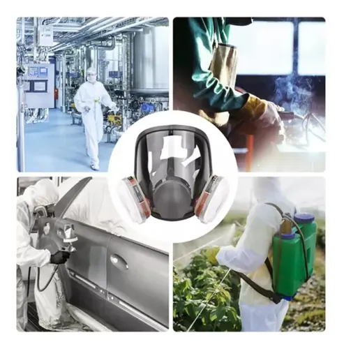 Máscaras Antigás Para Respiradores, Visera, Casco