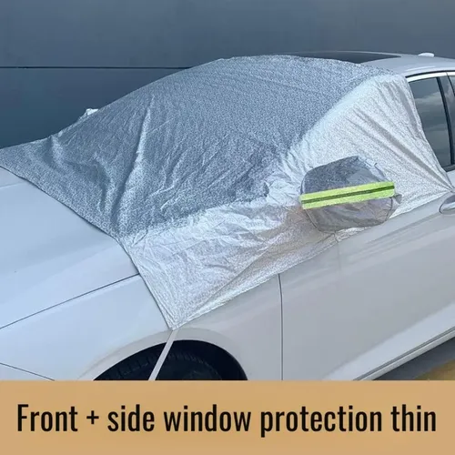 Funda De Coche, Protector Solar, Parabrisas, Clip Delgado Pa