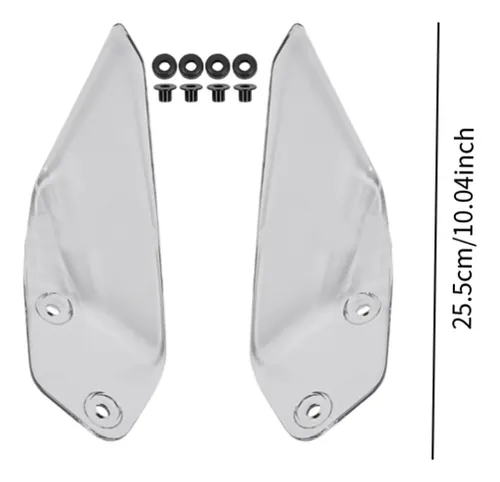 Deflectores De Viento Laterales Para Motocicletas, 2 Unidade