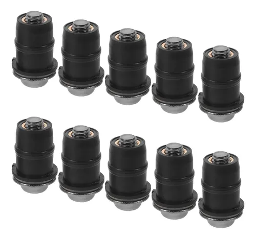 10 Tornillos Universales Para Parabrisas De Motocicleta, 5 Mm