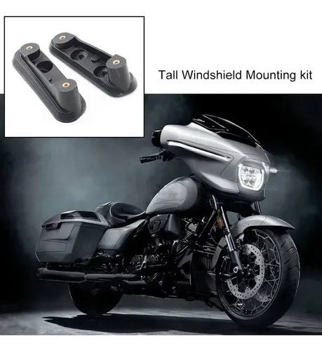 Soporte Elevado Para Parabrisas Para Motocicletas