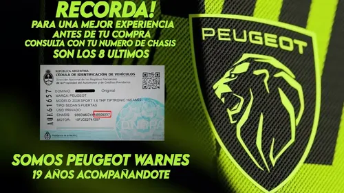 Escobilla De Luneta Trasera Para Peugeot 207 Con Brazo