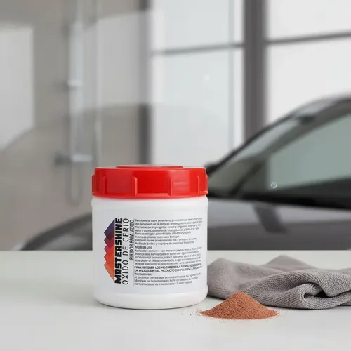 Óxido Puro Cerio Rojo X100g Pule Vidrio Parabrisas Mamparas