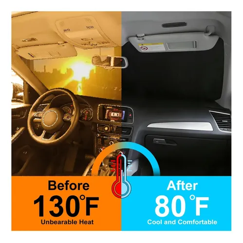 Parasol Para Parabrisas Compatible Con Ford F-150, Plegable