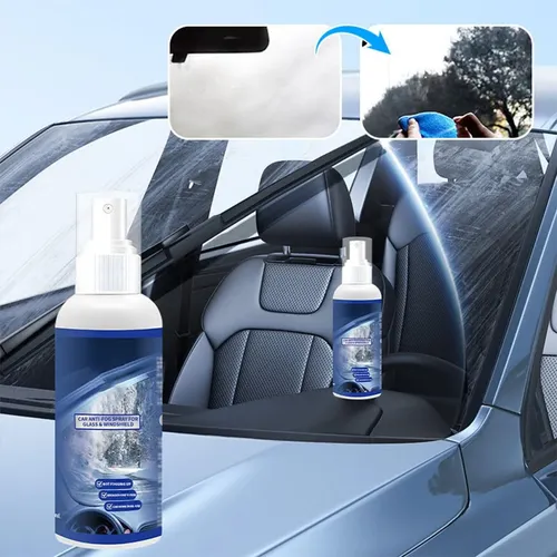Aerosol Antihielo Y Antivaho Para Coche, Descongelador De Parabrisas,