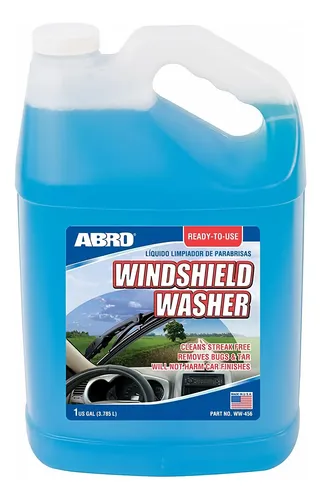 Líquido Limpiaparabrisas Abro, 3,8 L, Listo Para Usar, Elimi