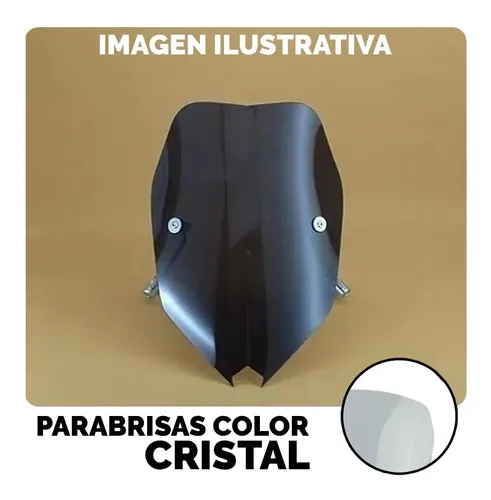 Parabrisas Curtain Universal Yamaha Xj 6 Simil Cristal Um