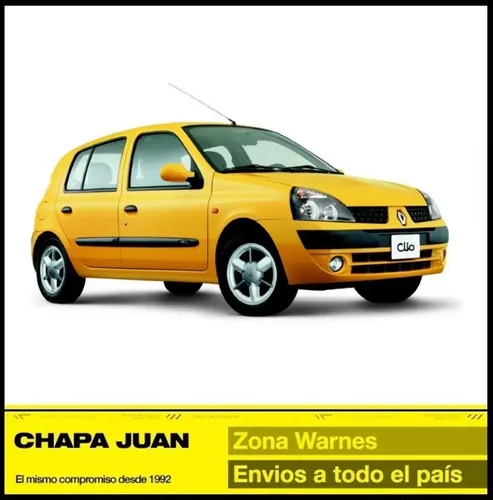 Juego Kit Escobillas Renault Clio 2000 2001 2002 2003 2004