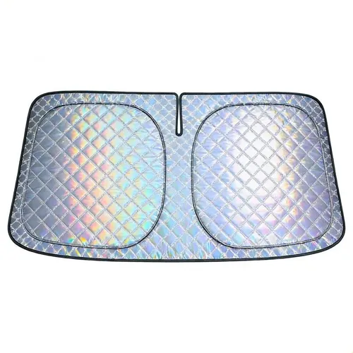 Parasol Universal Para Parabrisas De Coche, Láser, Titanio, Plateado
