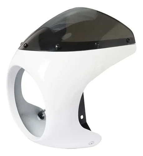 Deflector De Viento Redondo Para Carenado De Faro Para Moto
