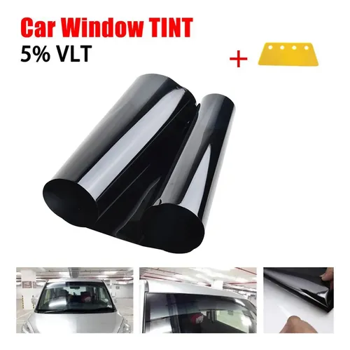 Parabrisas Frontal Con Tira De Película Tintada Para Coche,